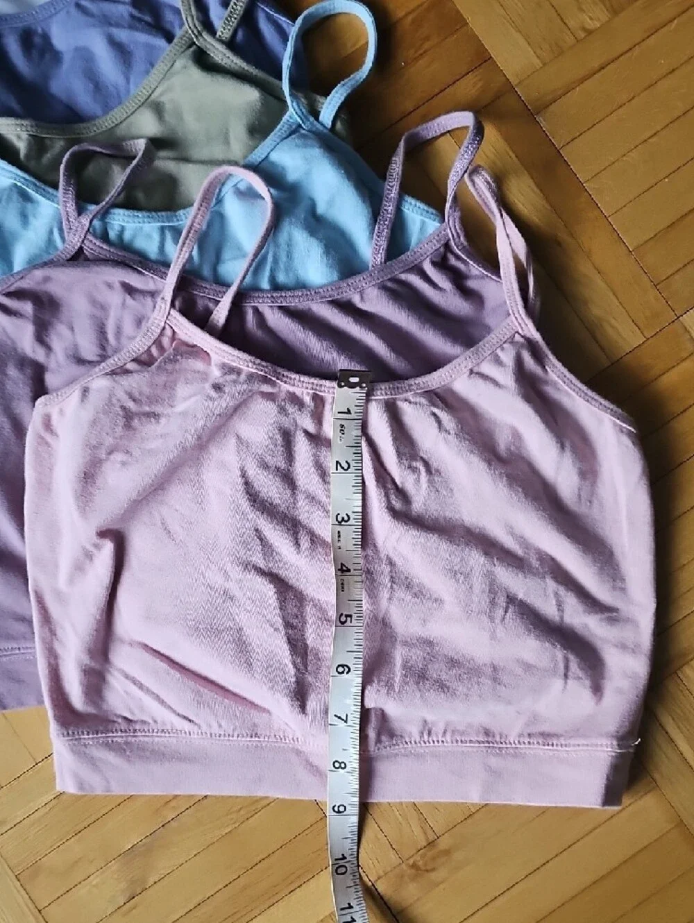 6 Pack Women Cotton Crop Tops Size S - Picture 4 of 5